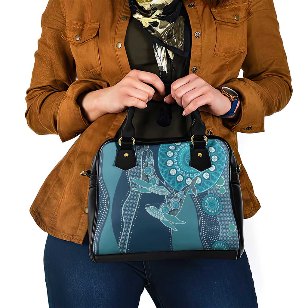 South Africa Whale Fes Shoulder Handbag African Shwe Shwe Pattern LT15
