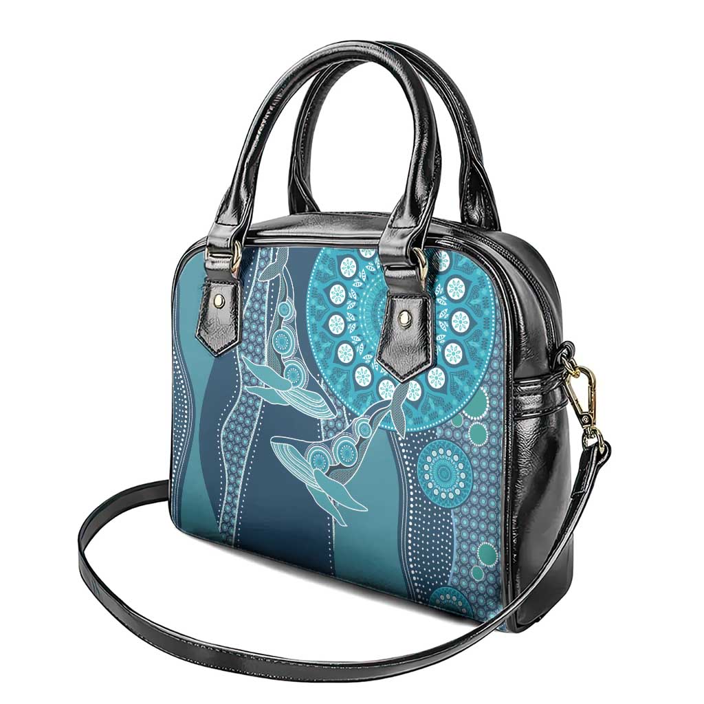 South Africa Whale Fes Shoulder Handbag African Shwe Shwe Pattern LT15