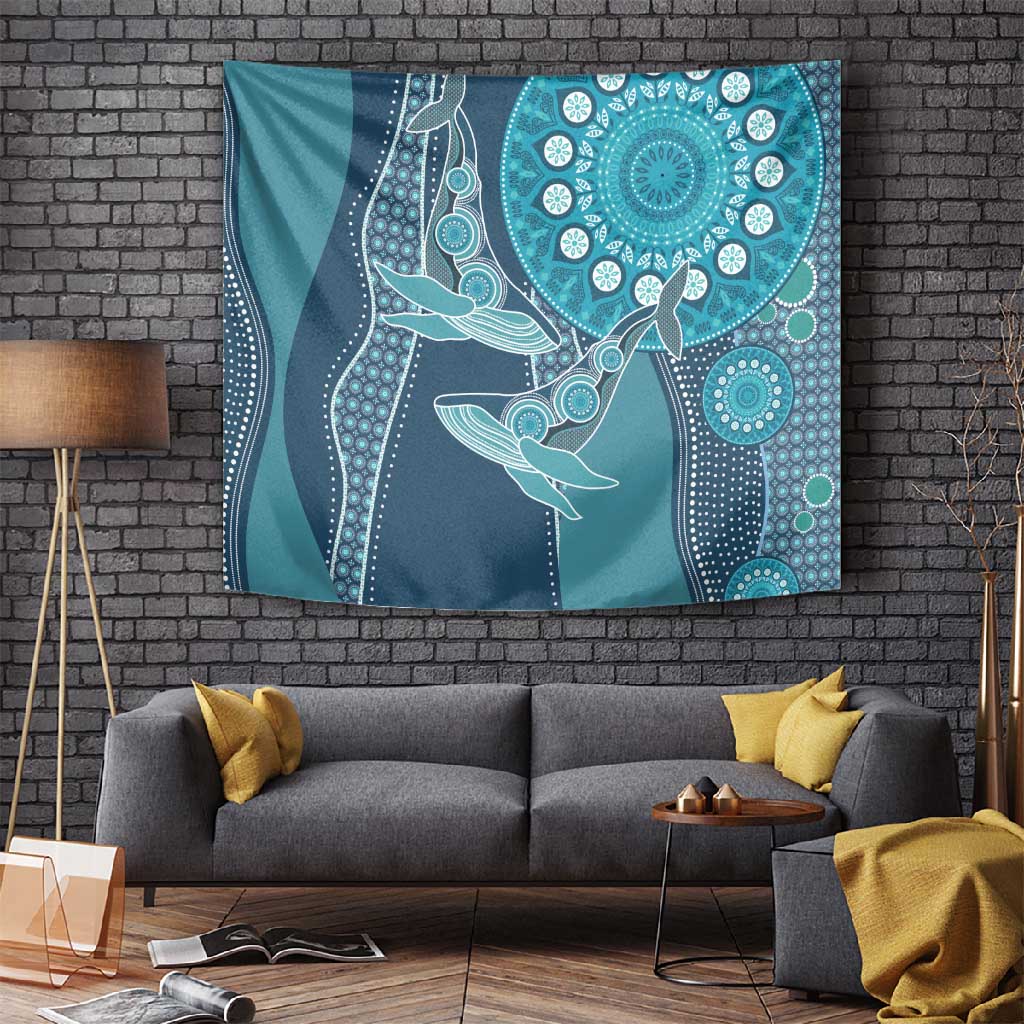 South Africa Whale Festival Tapestry African Shwe Shwe Pattern LT15