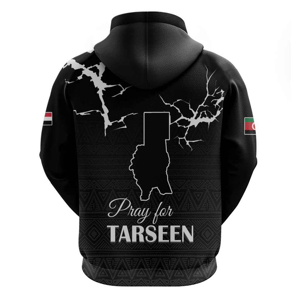 Darfur Sudan Strong Hoodie Pray for Tarseen LT15