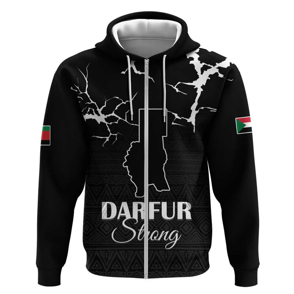 Darfur Sudan Strong Hoodie Pray for Tarseen LT15