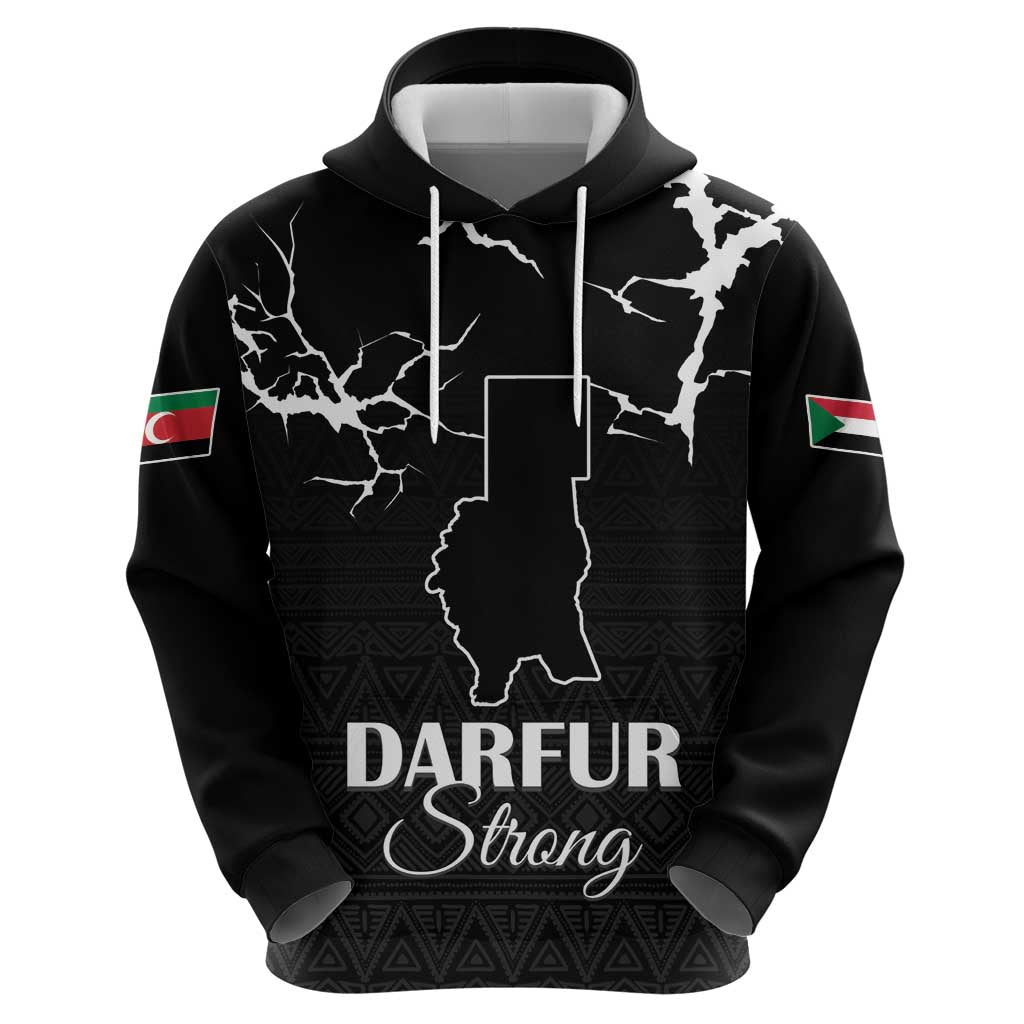Darfur Sudan Strong Hoodie Pray for Tarseen LT15
