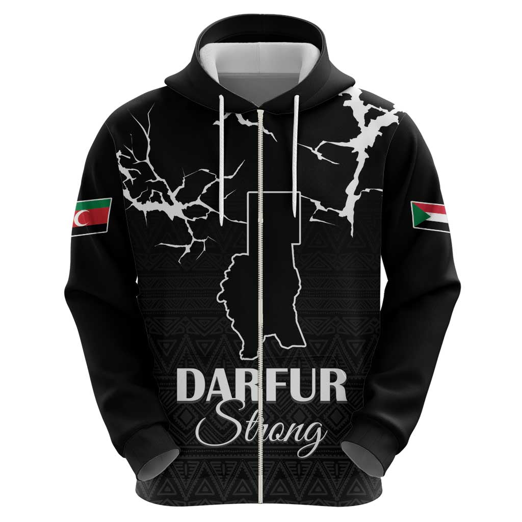 Darfur Sudan Strong Hoodie Pray for Tarseen LT15