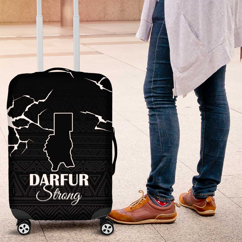 Darfur Sudan Strong Luggage Cover Pray for Tarseen LT15