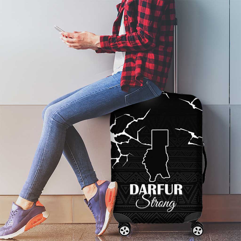 Darfur Sudan Strong Luggage Cover Pray for Tarseen LT15