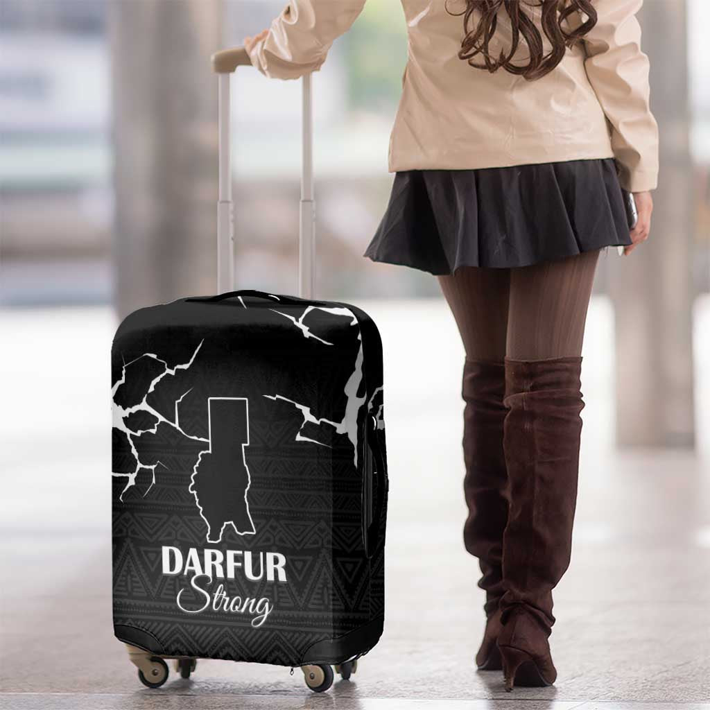 Darfur Sudan Strong Luggage Cover Pray for Tarseen LT15