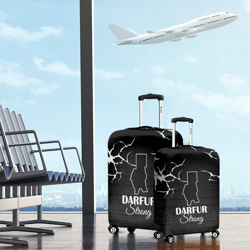 Darfur Sudan Strong Luggage Cover Pray for Tarseen LT15