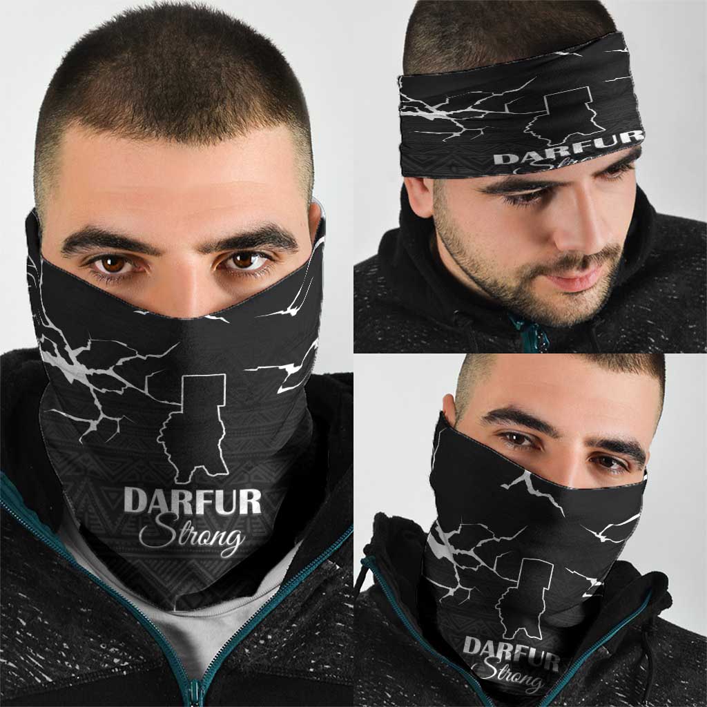 Darfur Sudan Strong Neck Gaiter Pray for Tarseen LT15