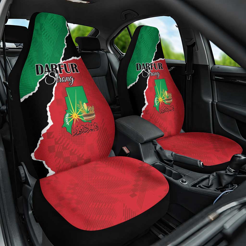 Sudan Car Seat Cover Darfur Be Strong LT15