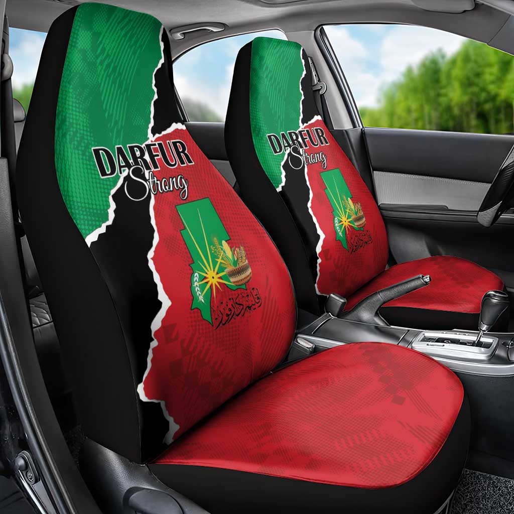 Sudan Car Seat Cover Darfur Be Strong LT15