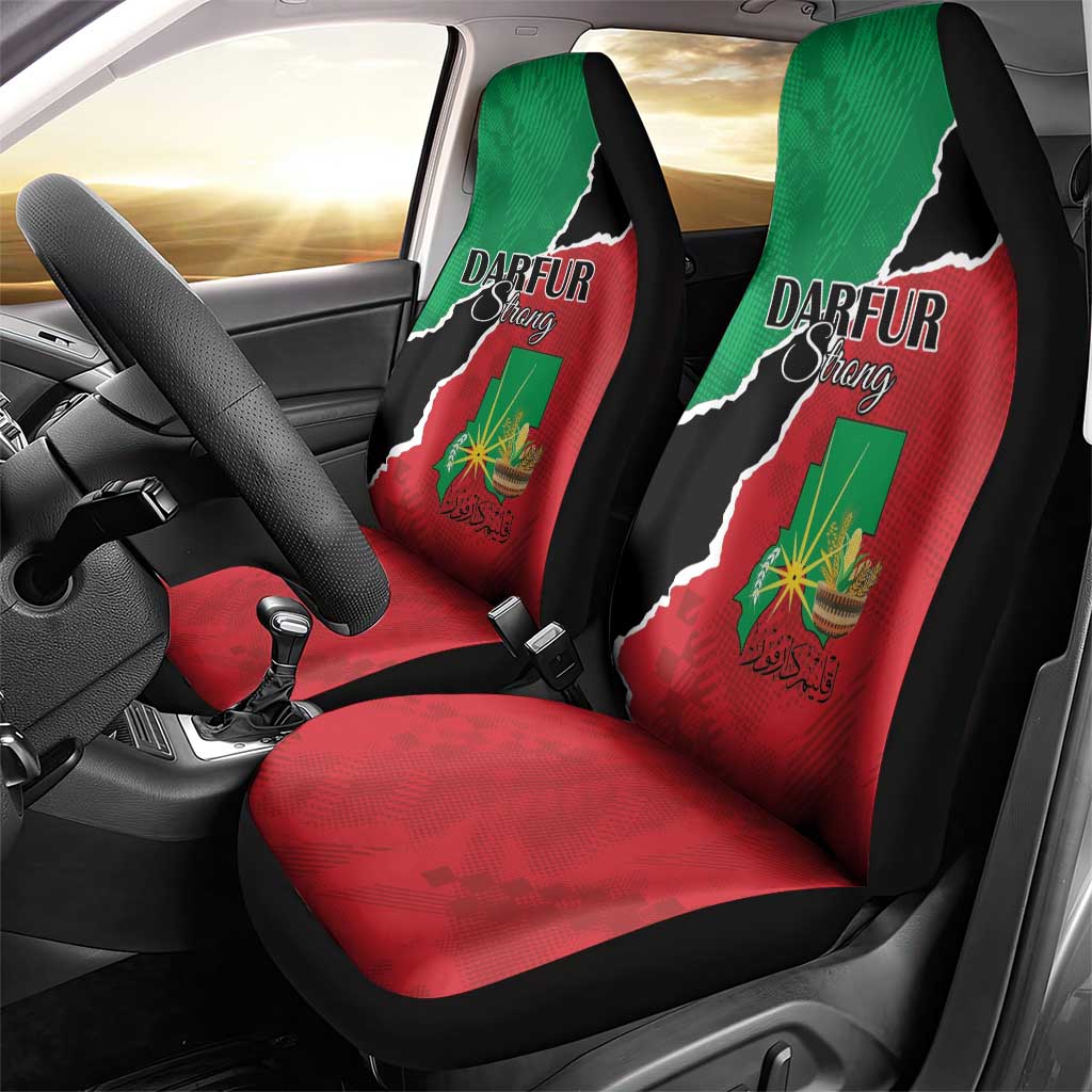 Sudan Car Seat Cover Darfur Be Strong LT15