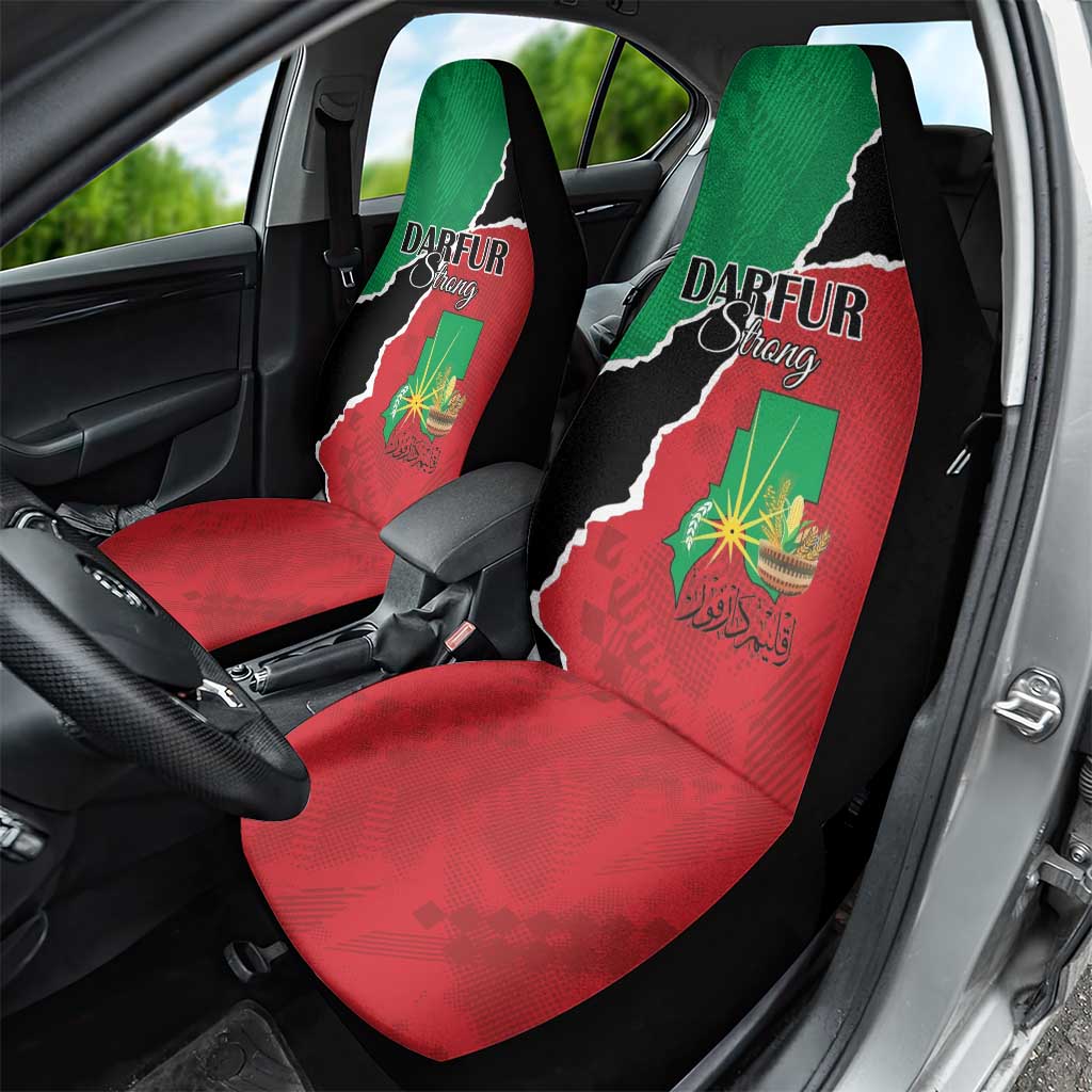 Sudan Car Seat Cover Darfur Be Strong LT15
