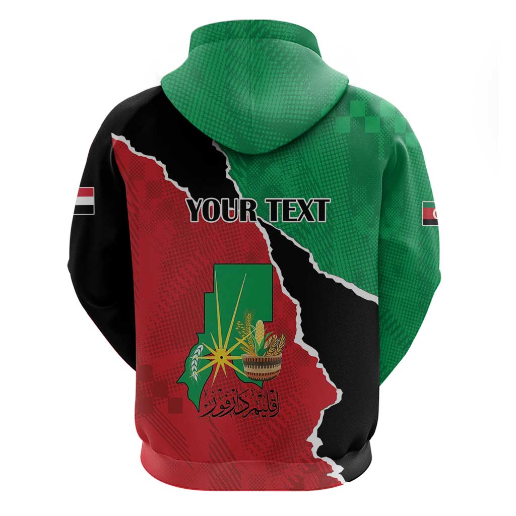 Personalized Sudan Hoodie Darfur Be Strong LT15