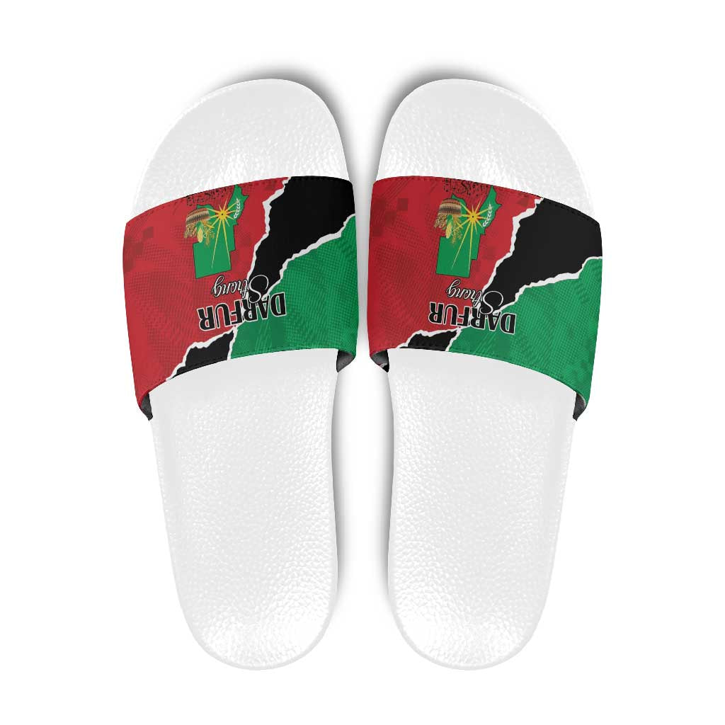 Sudan Slide Sandals Darfur Be Strong LT15