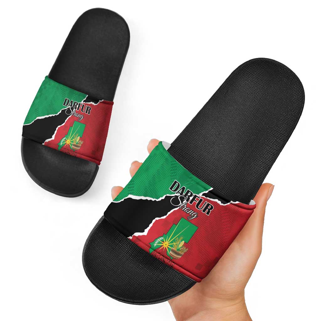 Sudan Slide Sandals Darfur Be Strong LT15