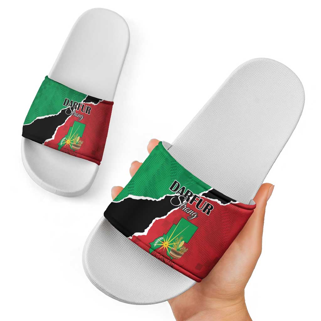 Sudan Slide Sandals Darfur Be Strong LT15