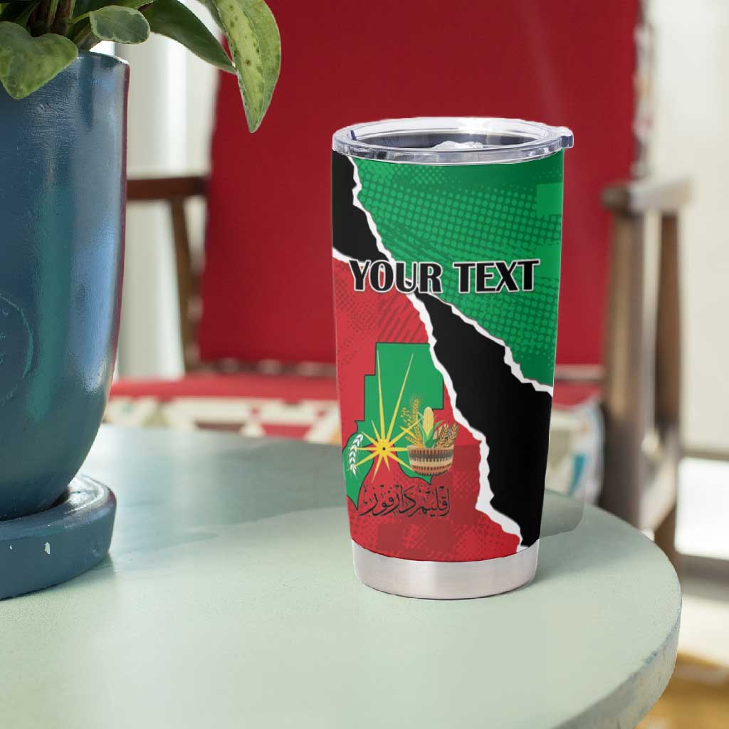 Darfur Sudan Personalized Tumbler Cup Be Strong LT15