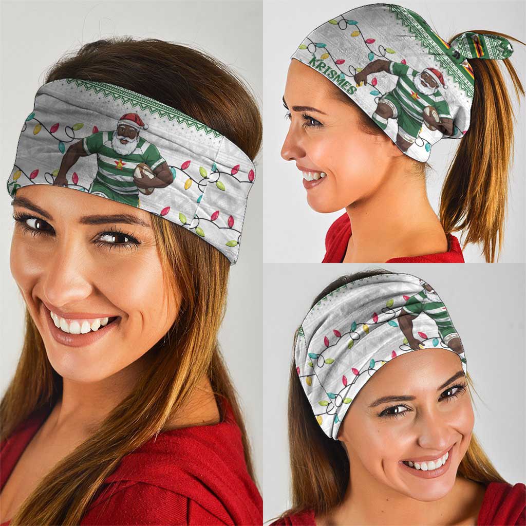 Zimbabwe Rugby Christmas Neck Gaiter The Sables Krismes Yakanaka LT15