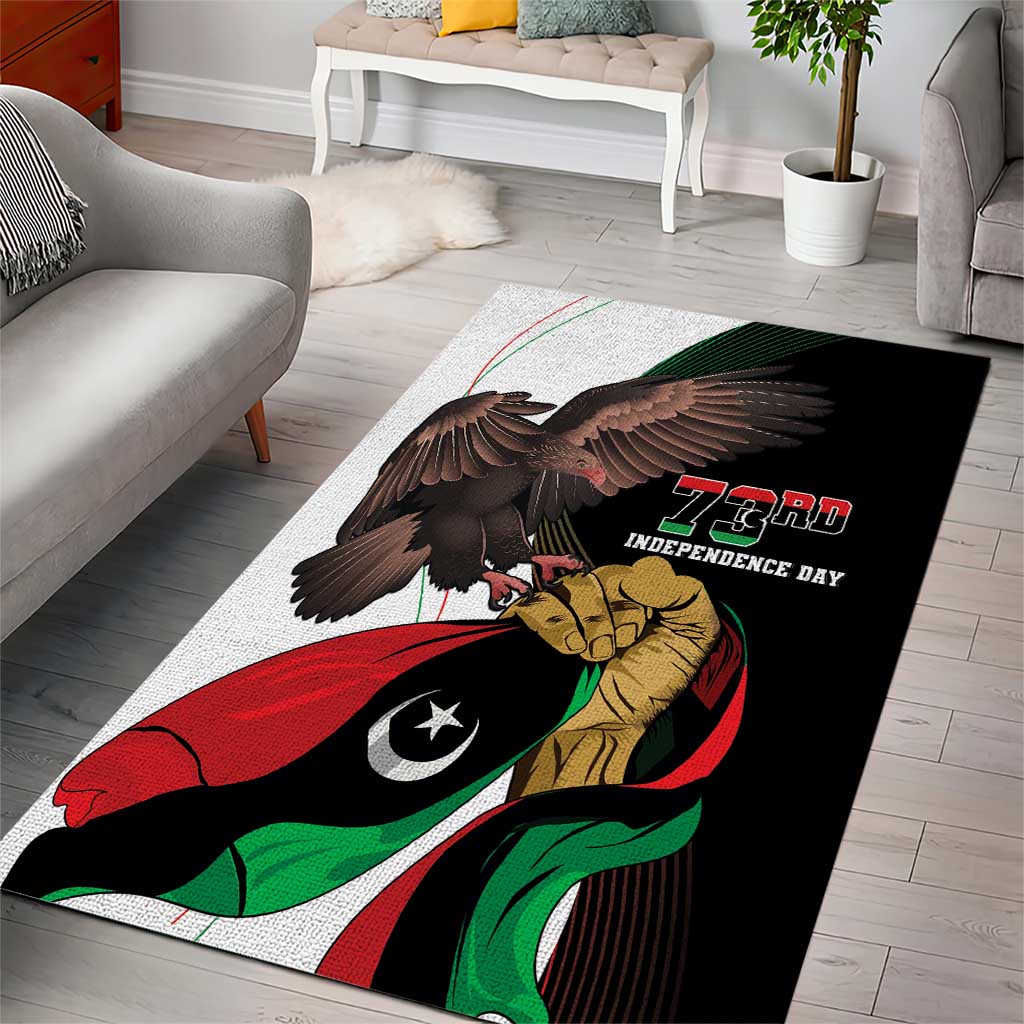 Afro Libya Area Rug Arabian Eagle - Independence Day LT15