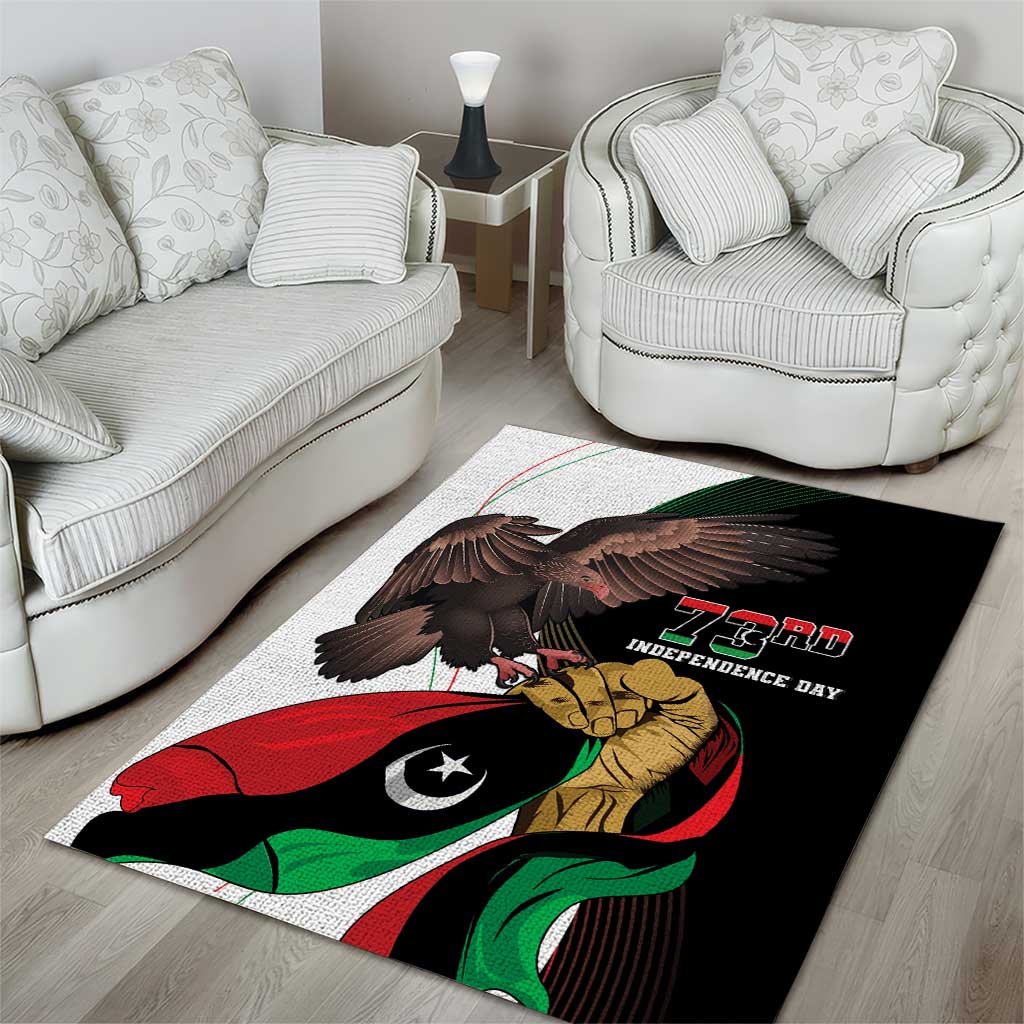 Afro Libya Area Rug Arabian Eagle - Independence Day LT15