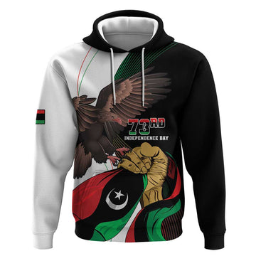 Libya 73rd Anniversary Independence Day Hoodie LT15