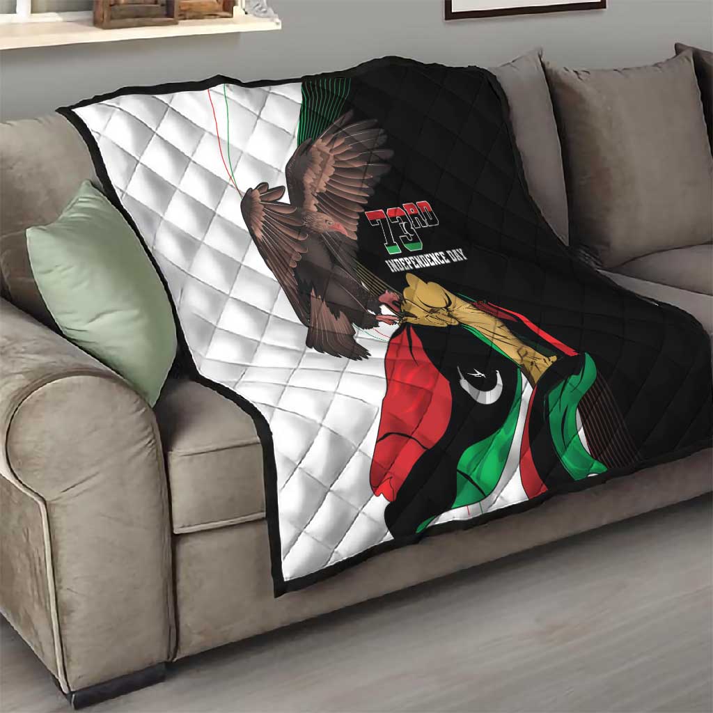 Afro Libya Quilt Arabian Eagle - Independence Day LT15