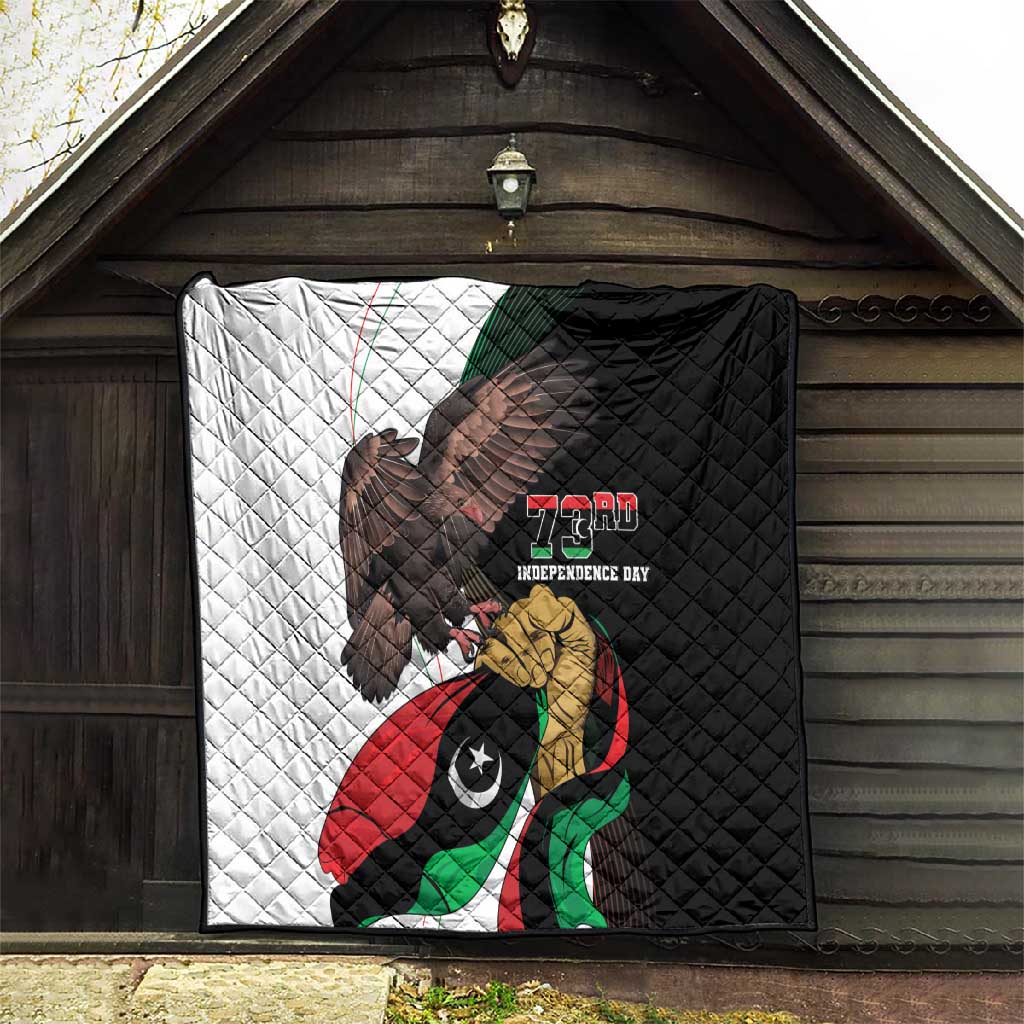 Afro Libya Quilt Arabian Eagle - Independence Day LT15