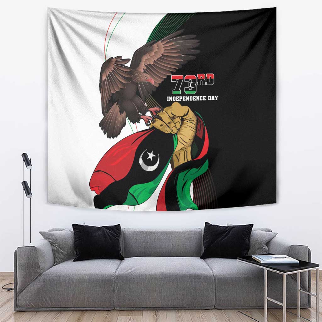 Afro Libya Tapestry Arabian Eagle - Independence Day LT15