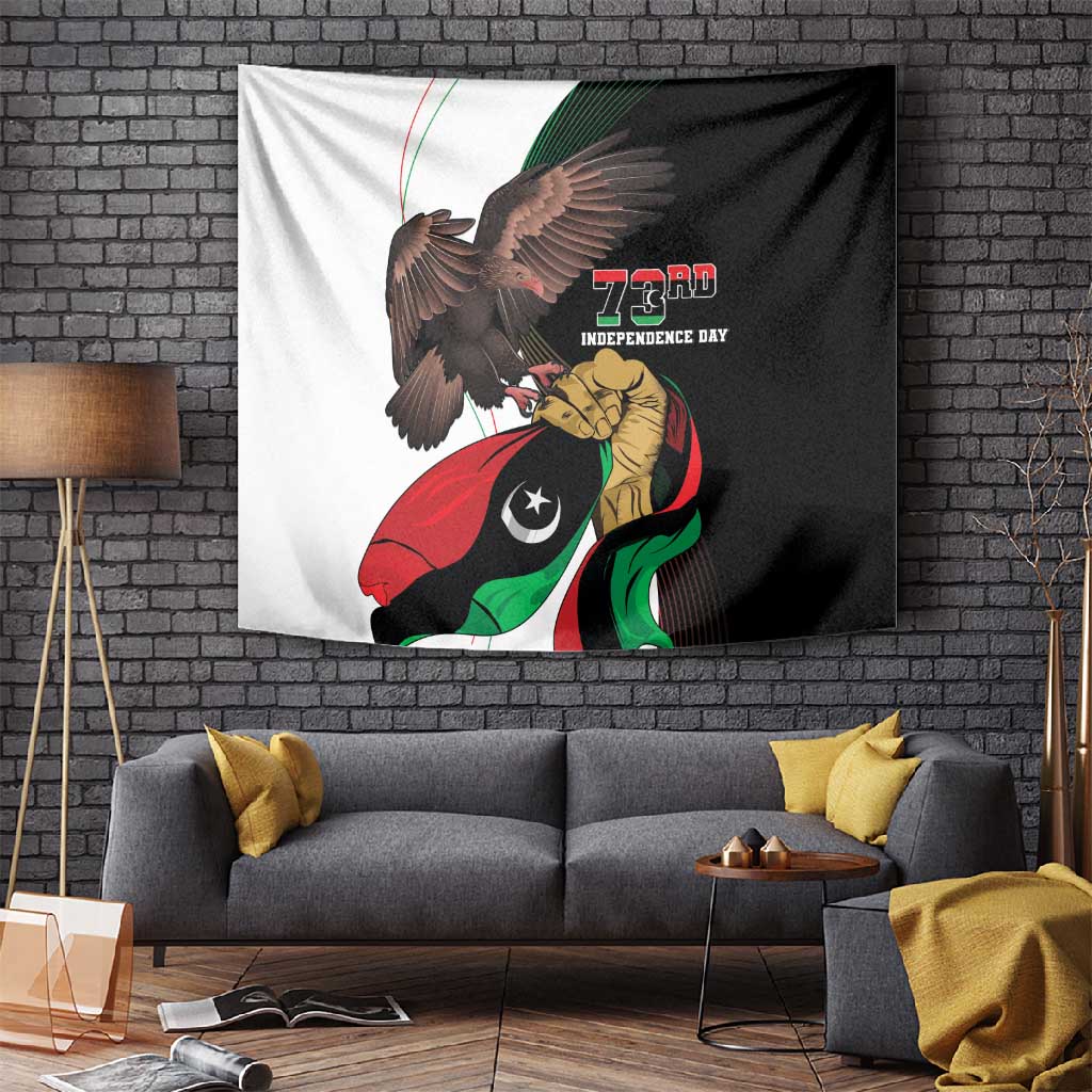 Afro Libya Tapestry Arabian Eagle - Independence Day LT15