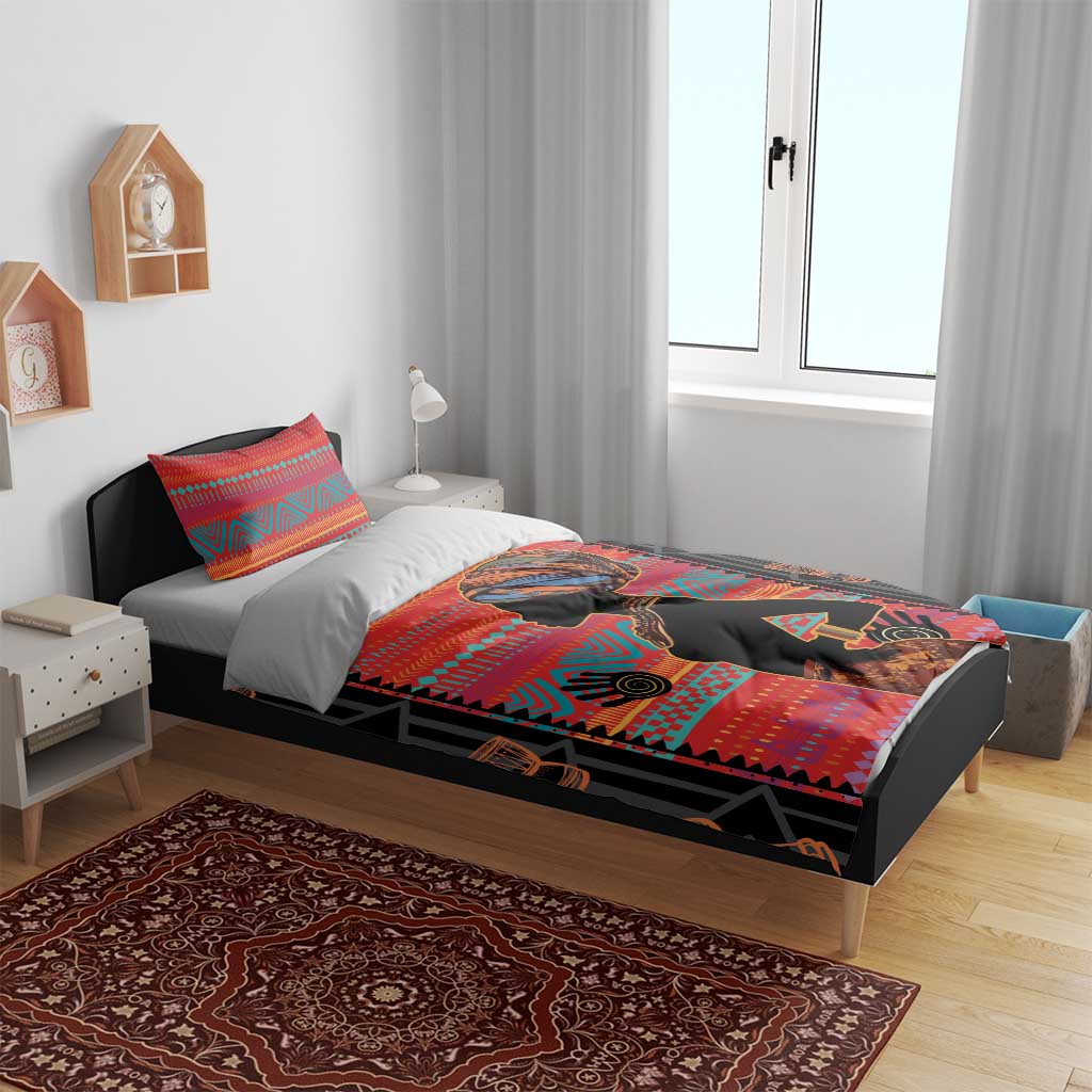 African Women Bedding Set Ethnic Pattern LT15