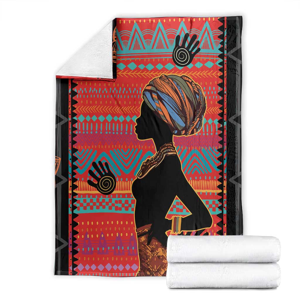 African Women Blanket Ethnic Pattern LT15