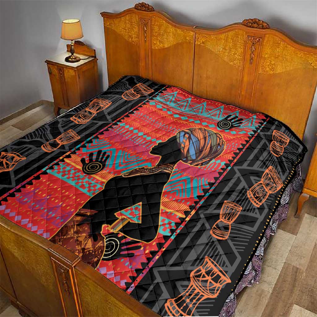 African Women Quilt Ethnic Pattern LT15