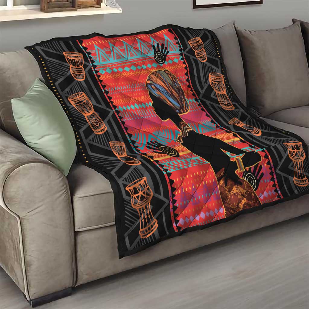 African Women Quilt Ethnic Pattern LT15