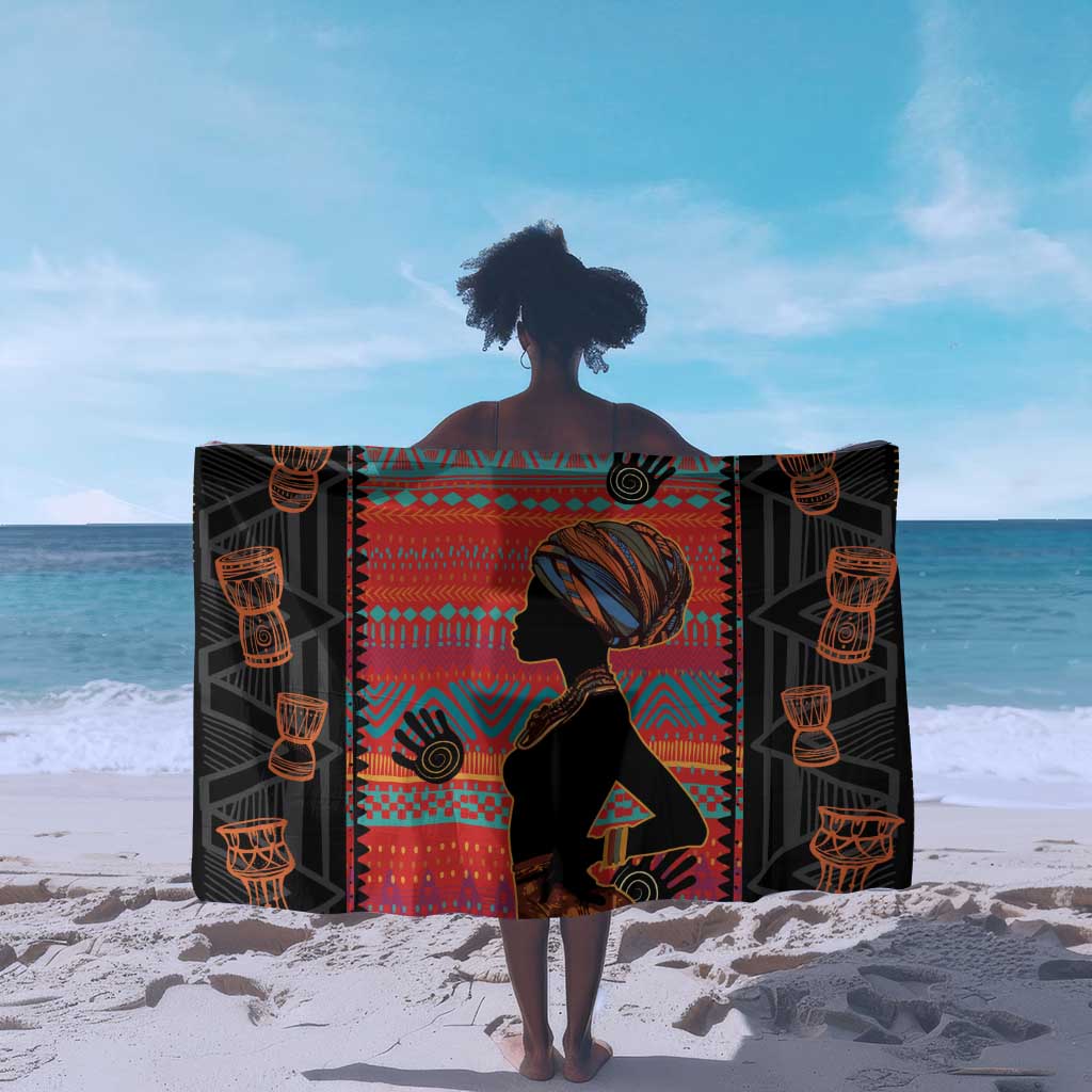 African Women Sarong Ethnic Pattern LT15