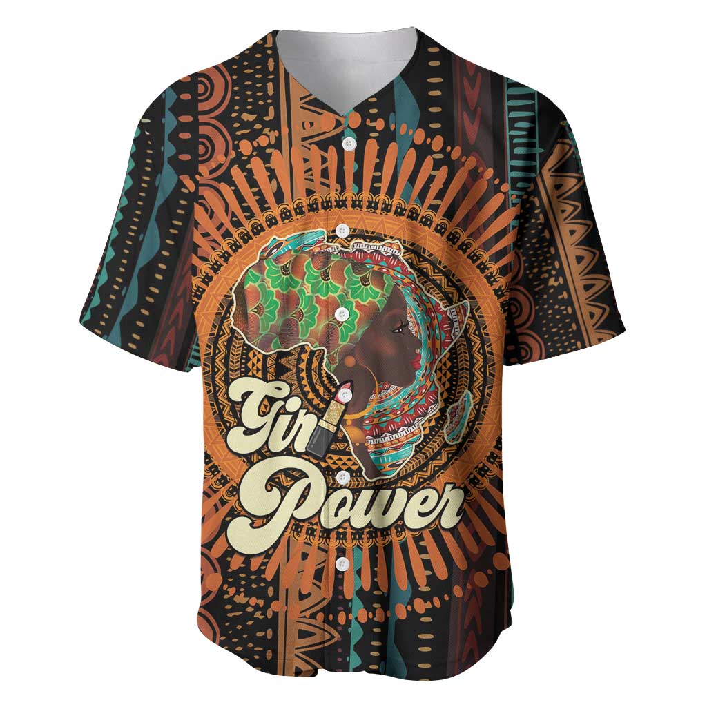 Happy International Women's Day Baseball Jersey Black Girl Power LT15