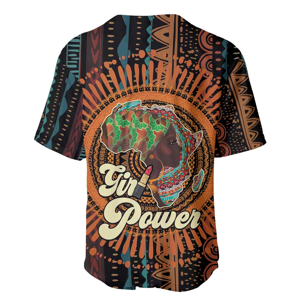 Happy International Women's Day Baseball Jersey Black Girl Power LT15