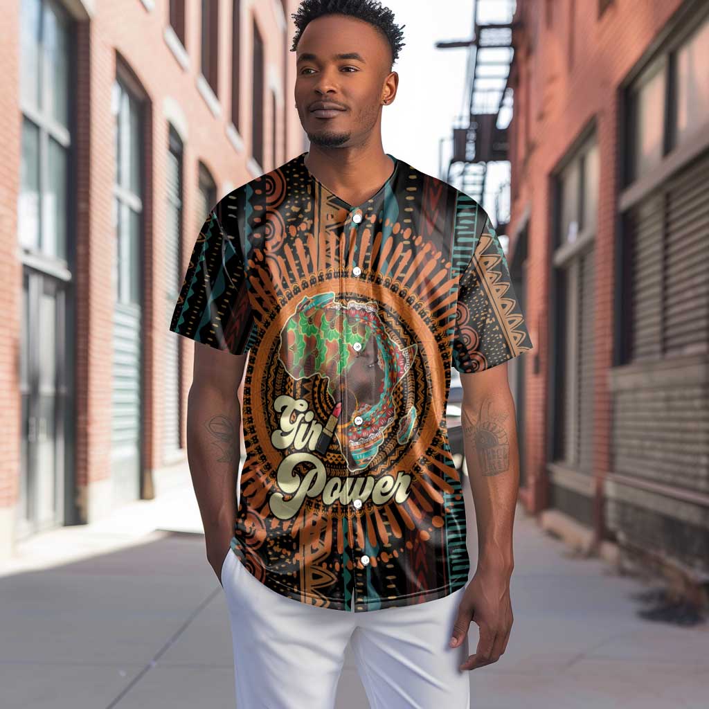 Happy International Women's Day Baseball Jersey Black Girl Power LT15