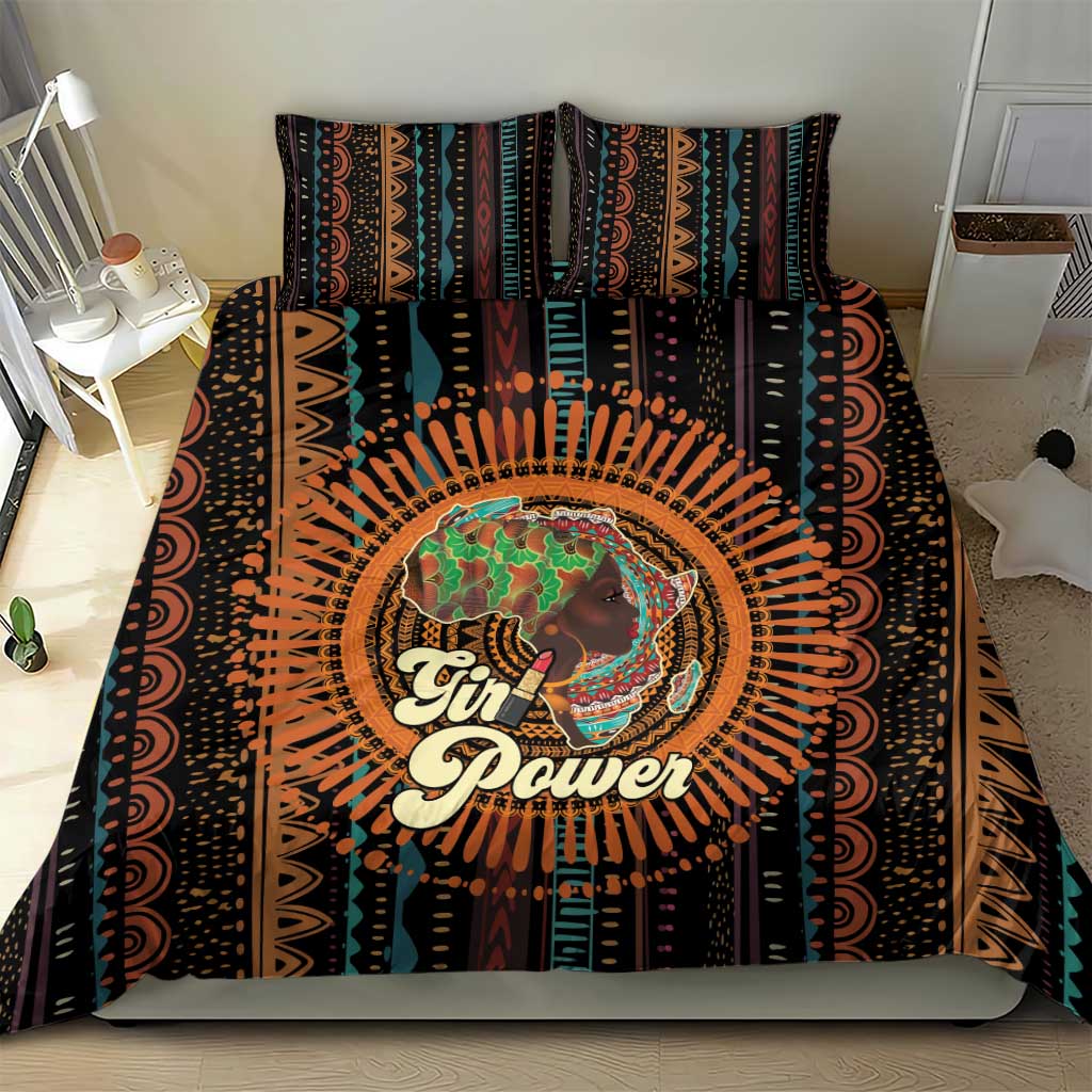 Happy International Women's Day Bedding Set Black Girl Power LT15