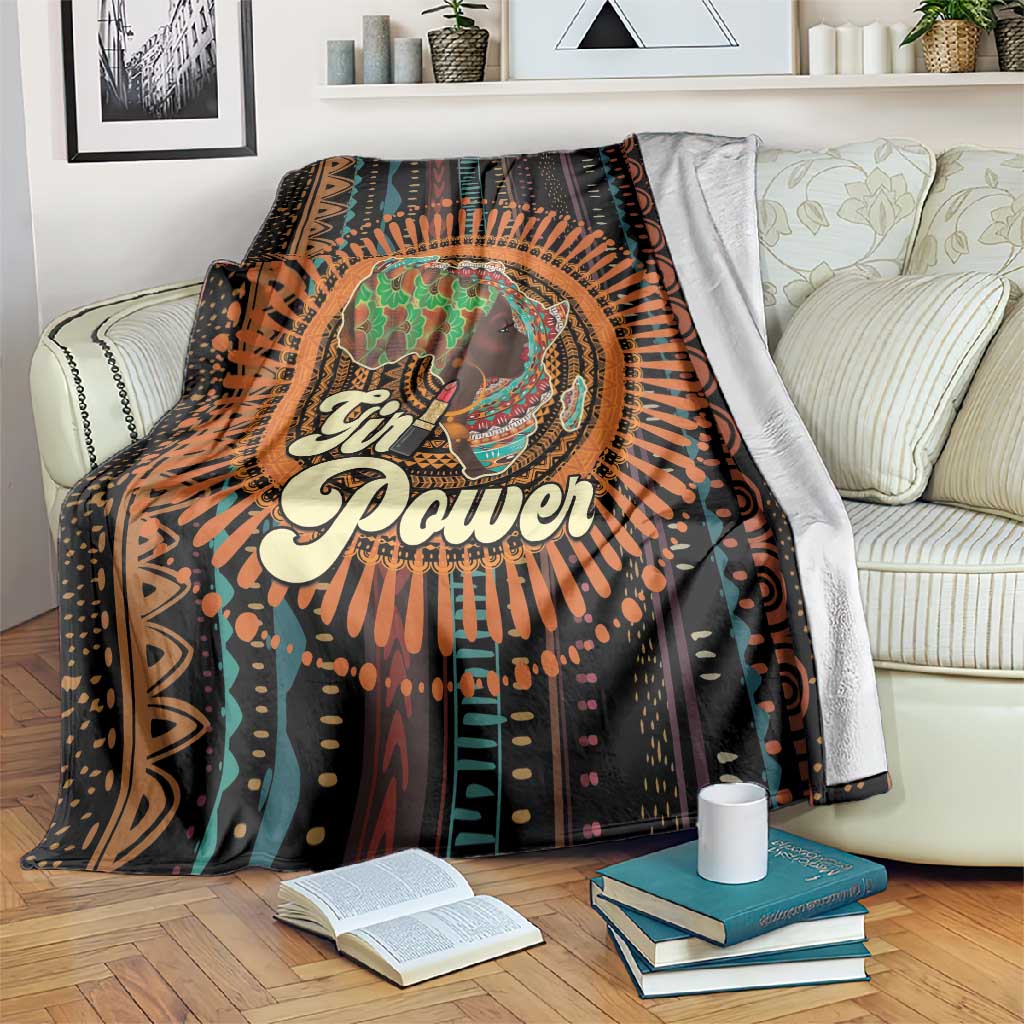Happy International Women's Day Blanket Black Girl Power LT15