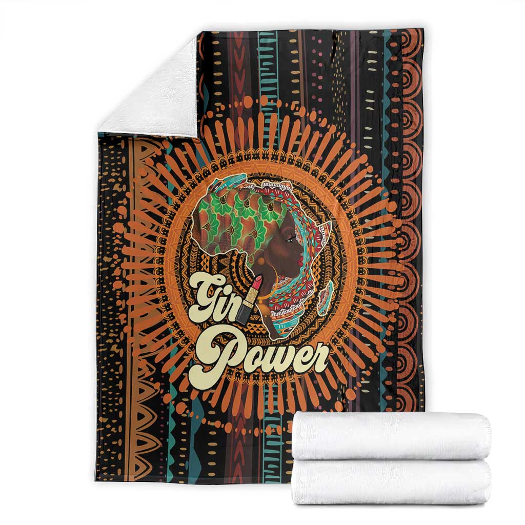 Happy International Women's Day Blanket Black Girl Power LT15