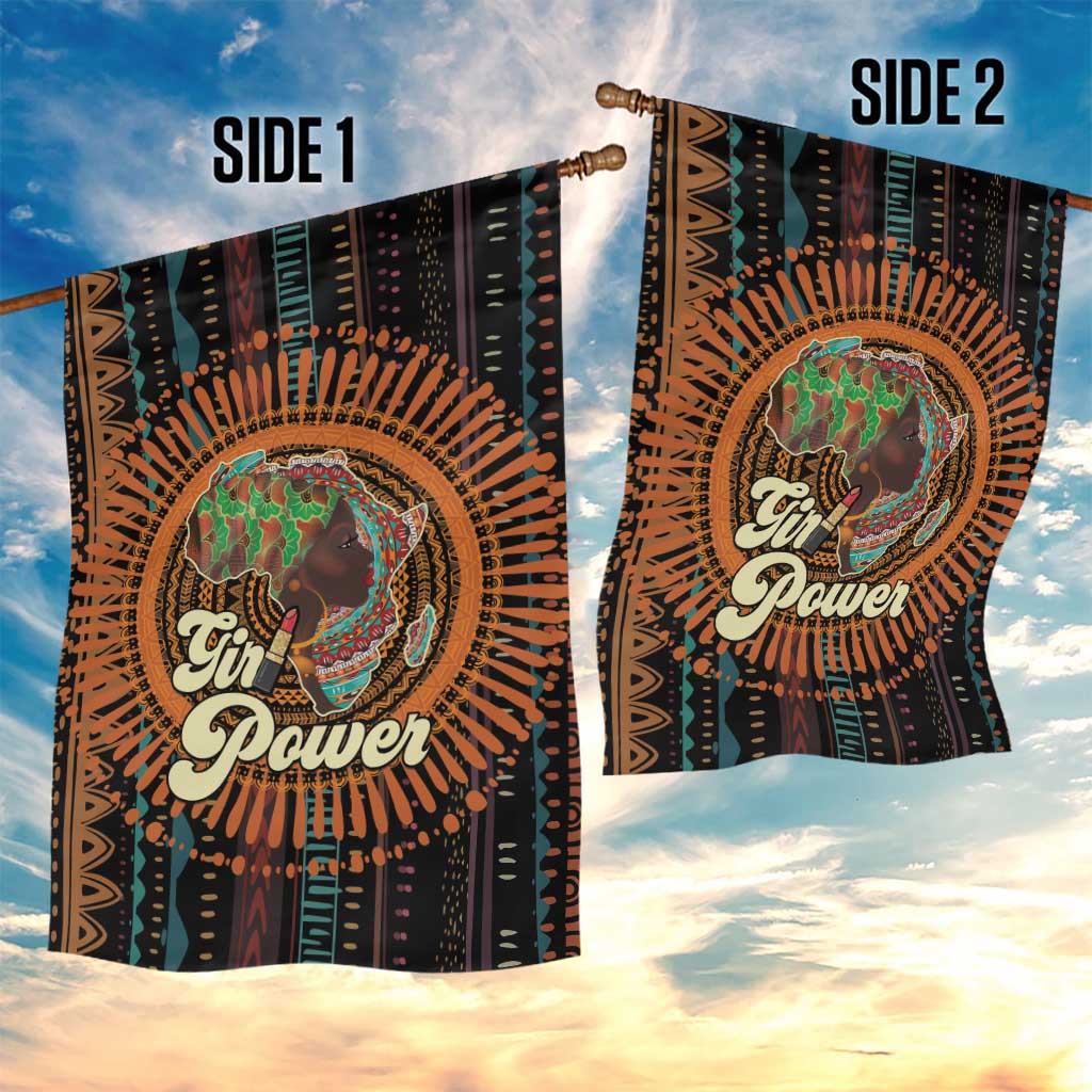 Happy International Women's Day Garden Flag Black Girl Power LT15