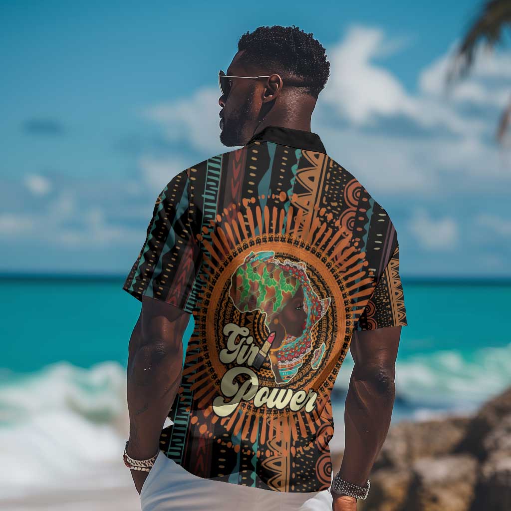 Happy International Women's Day Hawaiian Shirt Black Girl Power LT15