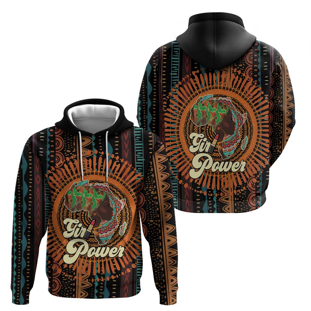 Black Girl Power Hoodie Happy International Women's Day LT15