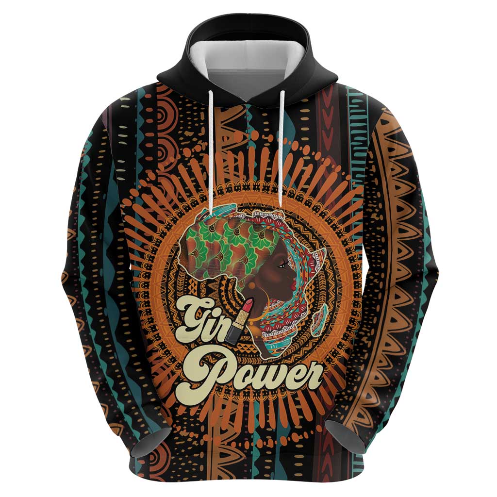 Black Girl Power Hoodie Happy International Women's Day LT15
