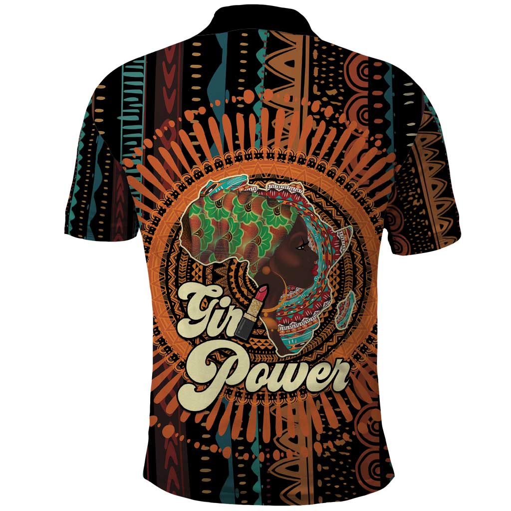 Black Girl Power Polo Shirt Happy International Women's Day LT15