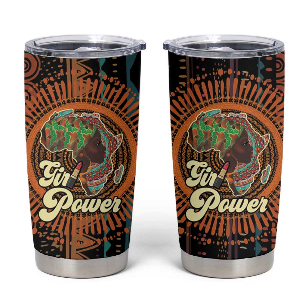 Happy International Women's Day Tumbler Cup Black Girl Power LT15