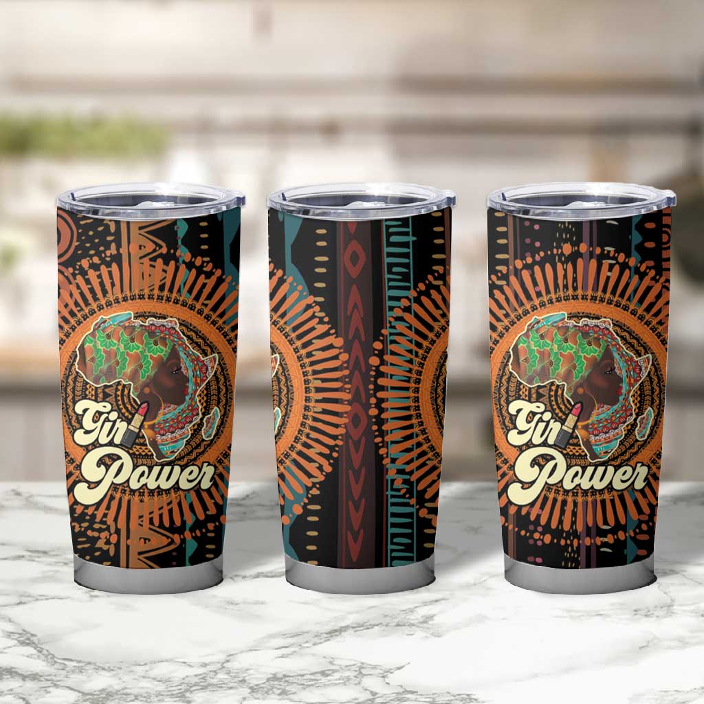 Happy International Women's Day Tumbler Cup Black Girl Power LT15