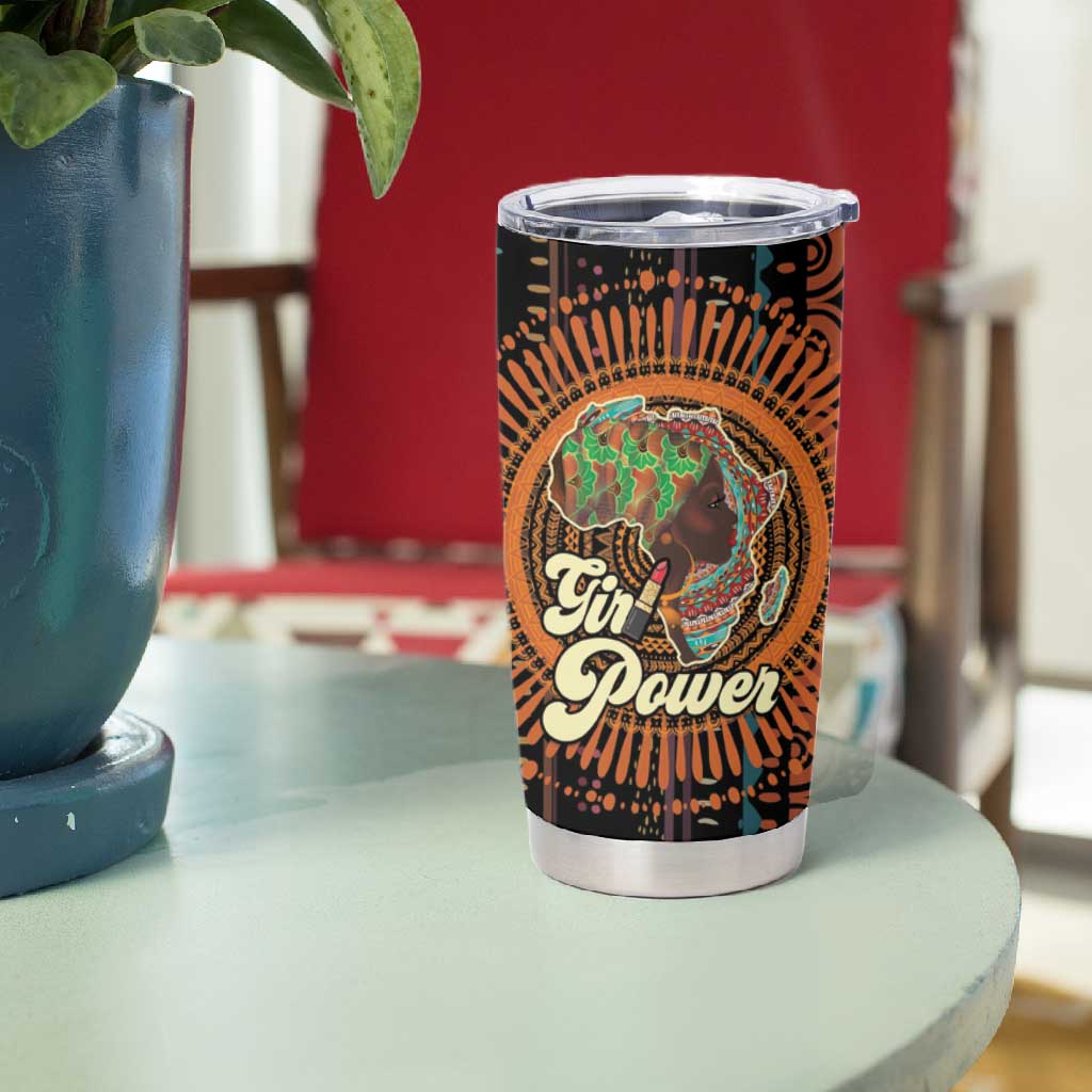 Happy International Women's Day Tumbler Cup Black Girl Power LT15