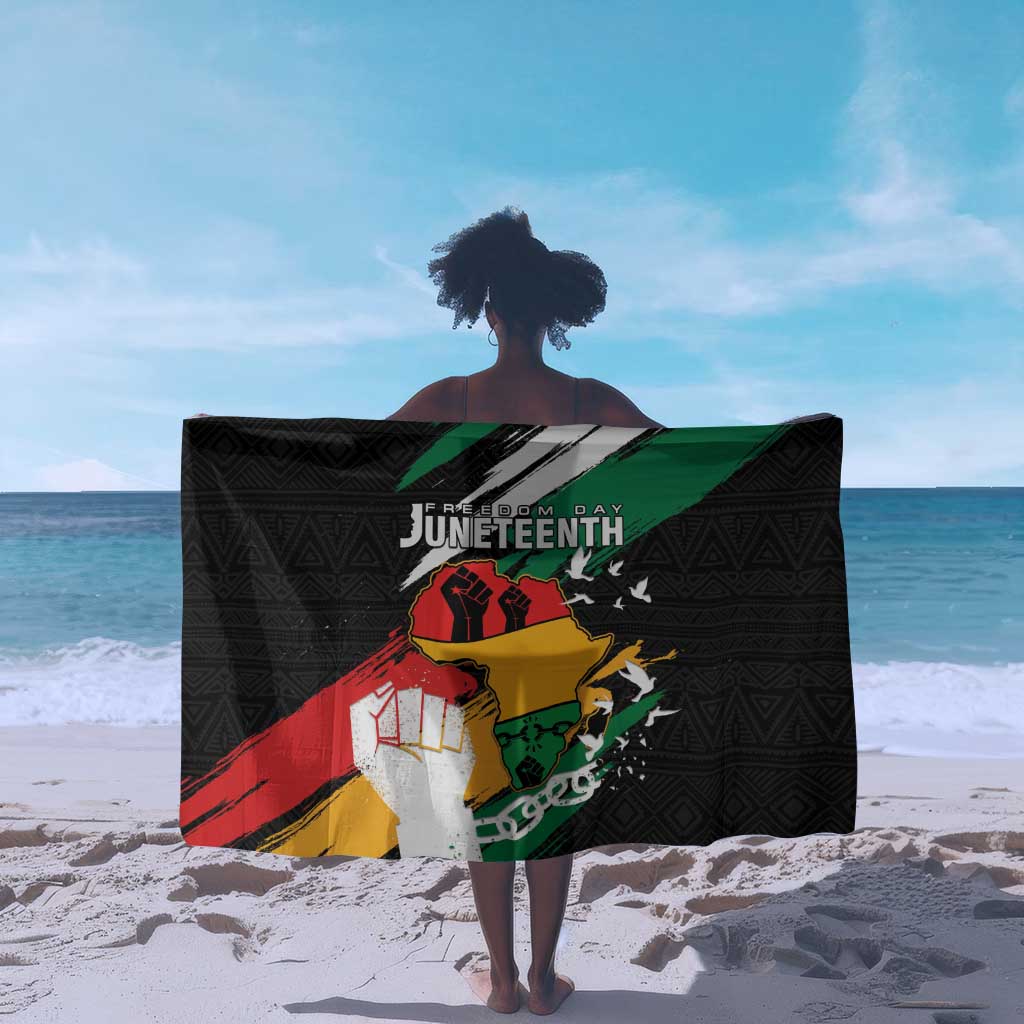 Afro Nigeria Juneteenth Sarong Freedom Day LT15