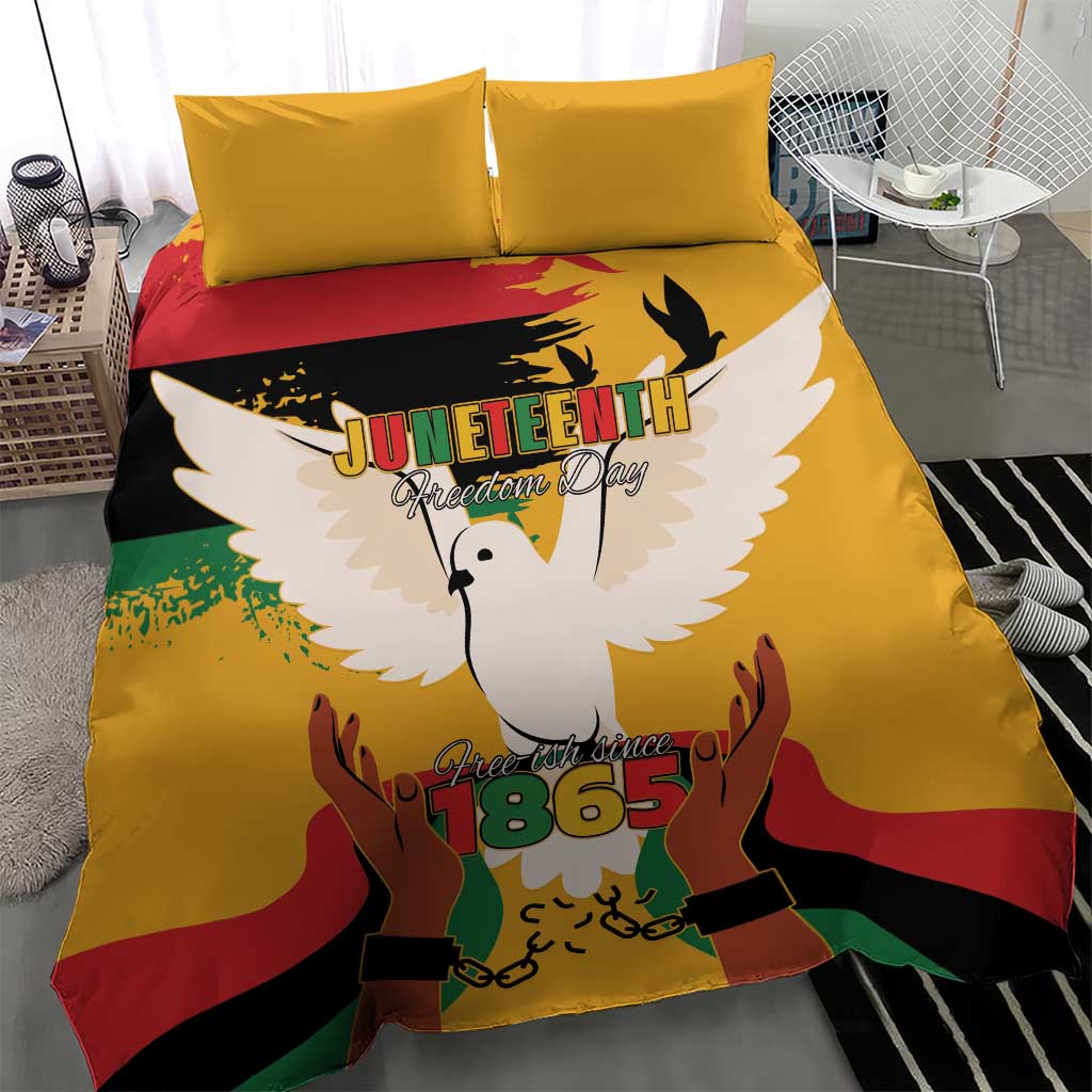 African American Juneteenth 1865 Bedding Set Black Freedom LT15